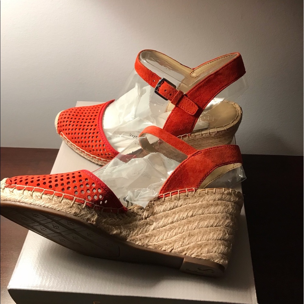 Red Franco Sarto Merona Heels